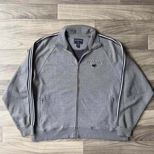 Vintage Jansport Penn State Nittany Lions Zip Up Sweatshirt Jacket Grey XL